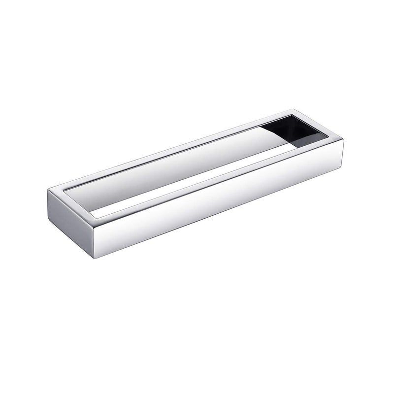 Miyili SUS 304 Stainless Steel Towel Ring Bathroom Hand Towel Holder Contemporary Style Towel Rack Wall Mounted Polished Finish, D03C26 - Image 1